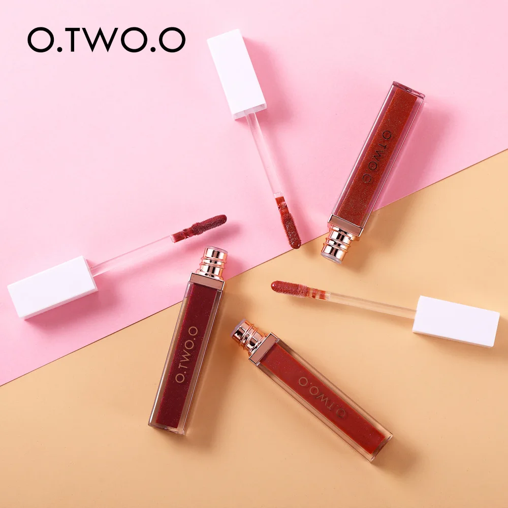 

O.TWO.O Mirror Glass Lip Gloss Moisturizing Light Gel No Sticky Shimmer Lipstick Liquid Makeup 7 Color Lipgloss Lips Cosmetics