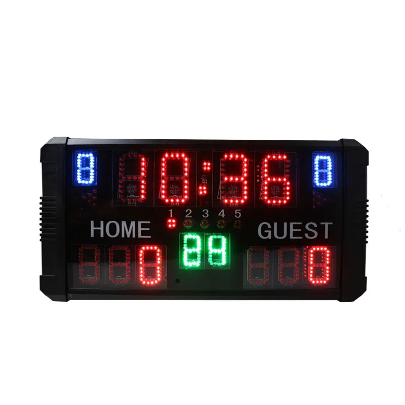scoreboard Горячая электронное табло для баскетбола с Дистанционный контроль портативные светодиодные табло для баскетбола - Цвет: scoreboard