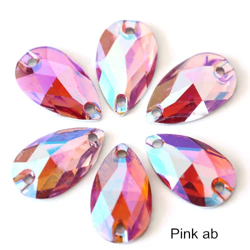 Pink AB Стразы - Цвет: Pink AB