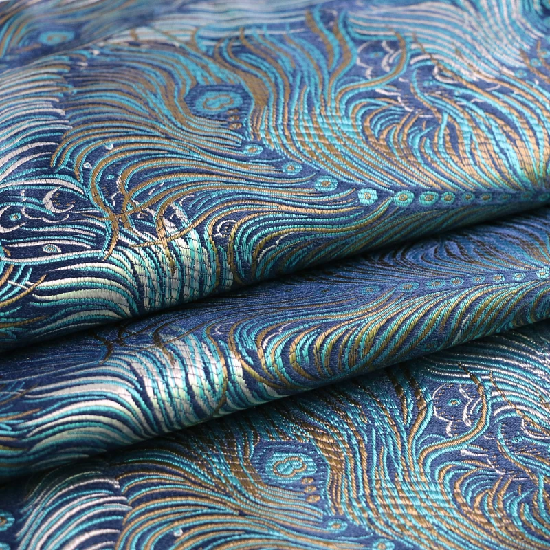 100 см * 75 китайский стиль жаккардовая одежда материал Китайская Этническая парча