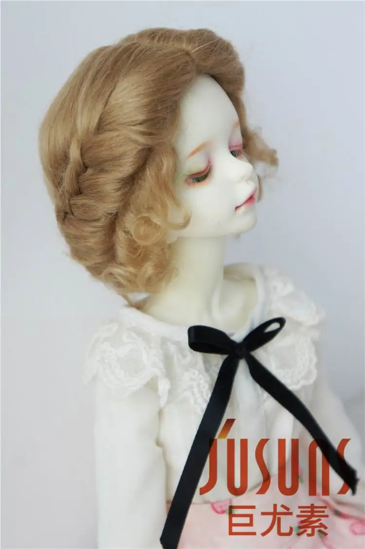 JD089 1/6 1/4 1/3 классический твист парик для куклы мохеровый Размер 6 7 дюймов 8 9 кукла