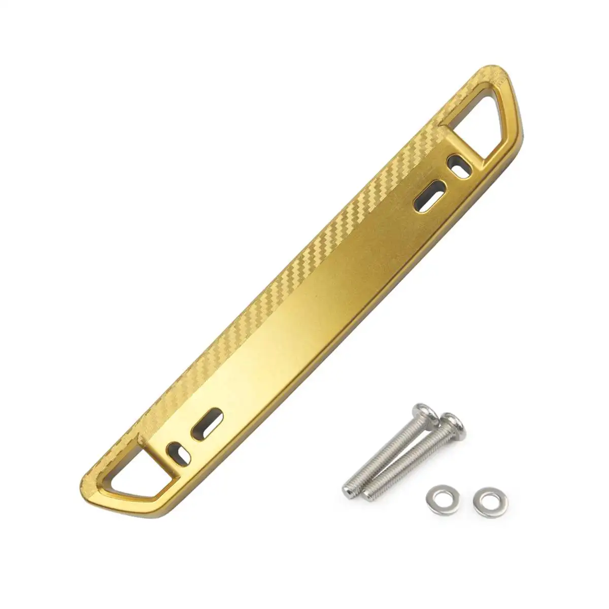 Универсальный карбоновый бампер 6 цветов Накладка для номерного знака держатель