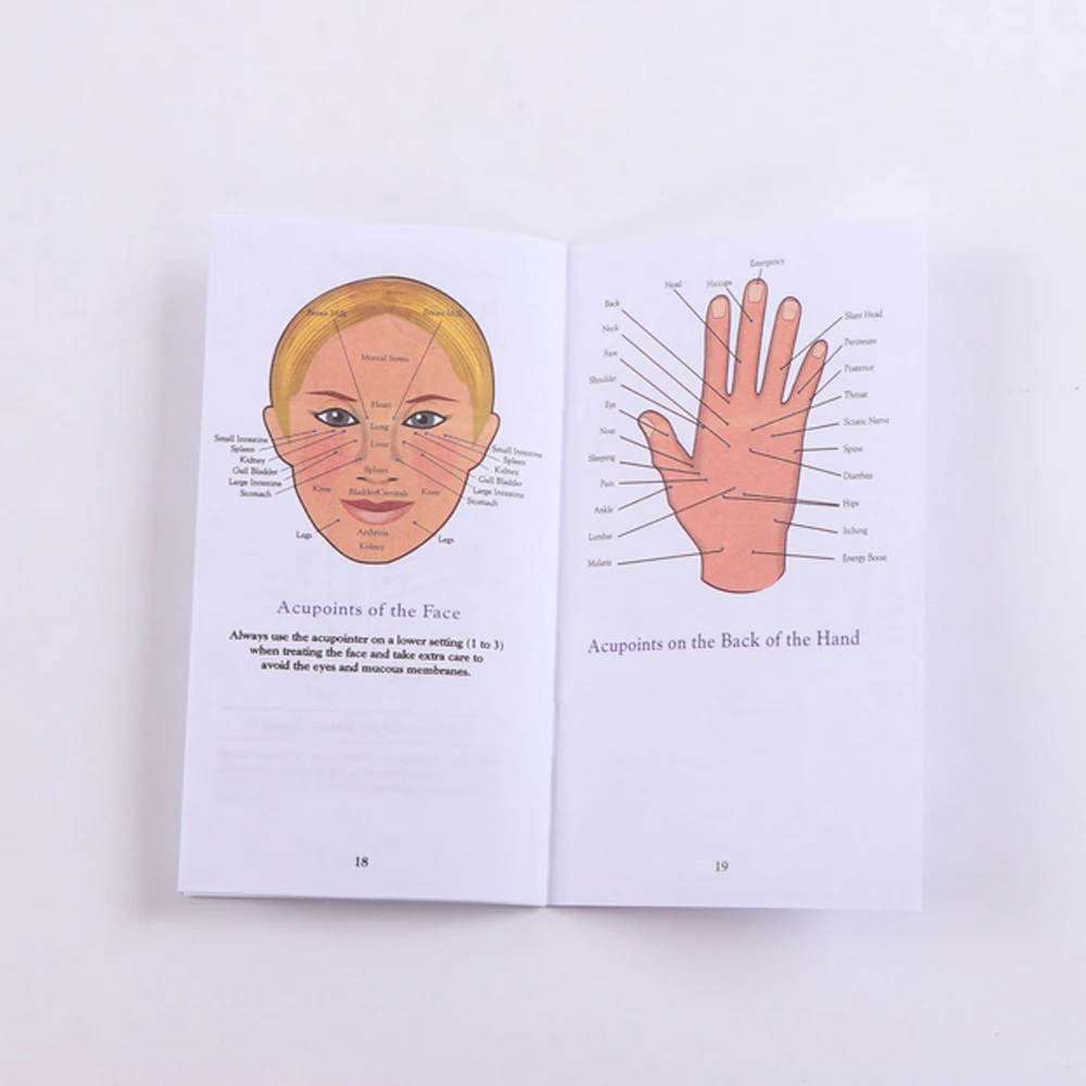 Электронный иглоукалывание ручка стимулятор массажер для акупунктуры Лазерная