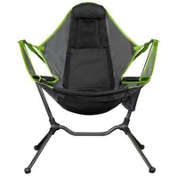 relaxed outdoor camping chair rocking chair luxury recliner relaxation swinging comfort garden folding fishing chair