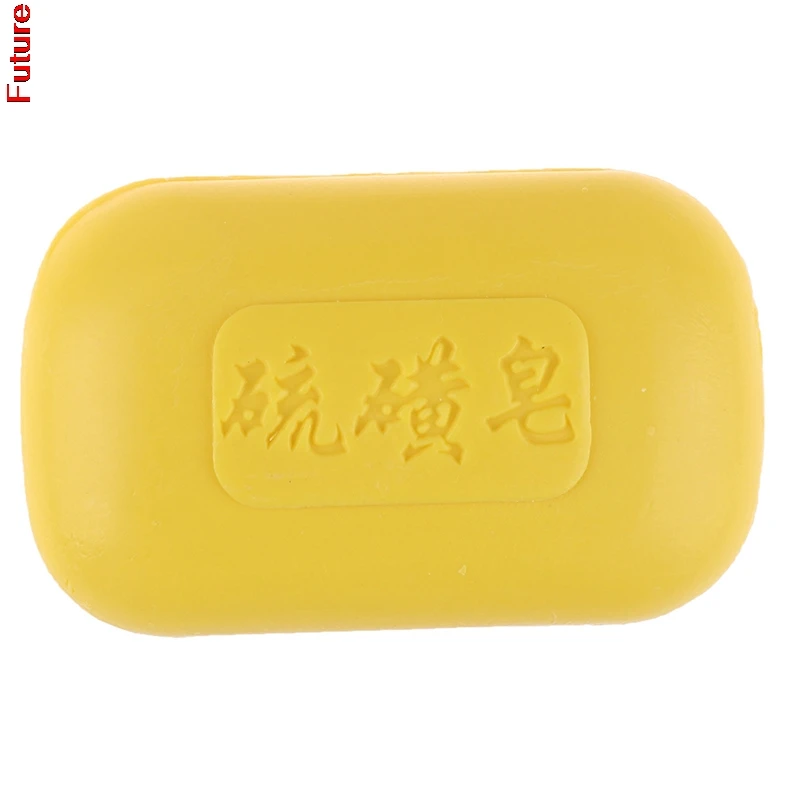 

Hot sale sulphur soap acne treatment blackhead soap whitening cleanser oil control Chinese traditional skin care