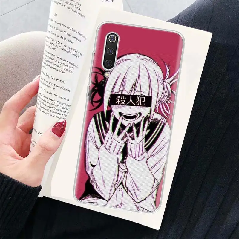 Anime Himiko Toga Waifu Silicon Call Phone Case For Xiaomi Redmi Note 10 Pro 10S 11 11S 11T 11E 12 9 9S 9T 8 8T 7 6 5 Cover Coqu