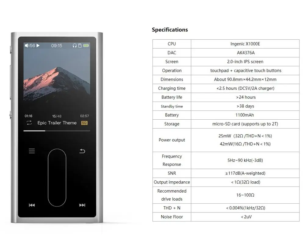 Музыкальный плеер ZycBeautif FIIO M3K Hi Fi Портативный Аудио с поддержкой MP3 Res звук без