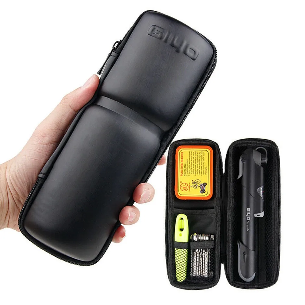 

GIYO Bicycle Repair Kits Bag Portable Repair Tools Storage Pump Gauge Wrench Tire Repair Kits Multifunction Tools Bike Tools