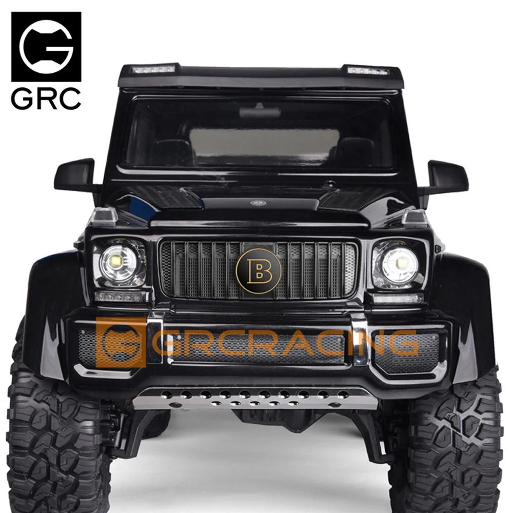 Rejilla de parachoques delantero tipo GRC, barra horizontal, frontal, para TRAXXAS TRX4 G500 TRX6 G63 1/10-4 Crawler Car, 88096-5