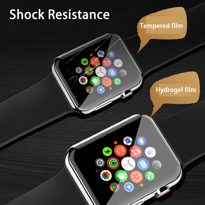 Защитная пленка для Apple Watch 4, 3, 2, 1, полосы 42 мм, 38 мм, защита экрана 40 мм, 44 мм, для i Watch 4, серия фильмов 1/2/3/4