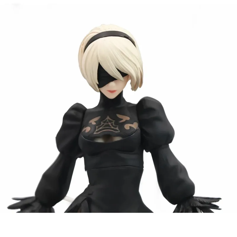 Экшн фигурка NieR Automata 2B YoRHa No.2 тип B Smll меч ПВХ аниме модель игрушки Коллекционная