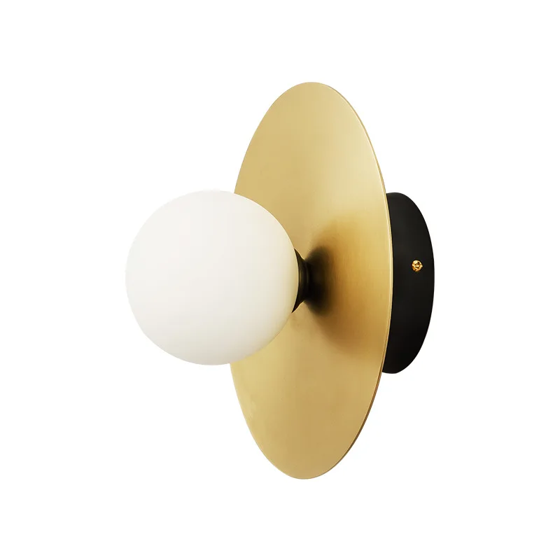 Креативный светодиодный светильник Ceiing металлическое золото освещение для