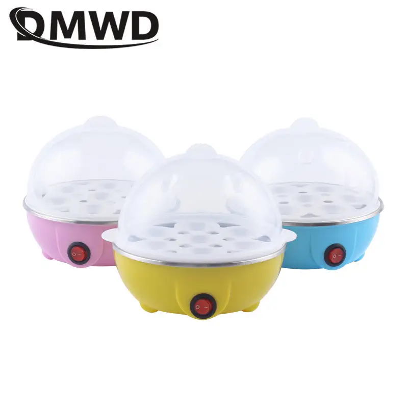 DMWD электрическая быстрая яйцеварка пароварка для еды бойлер сковорода с быстрым