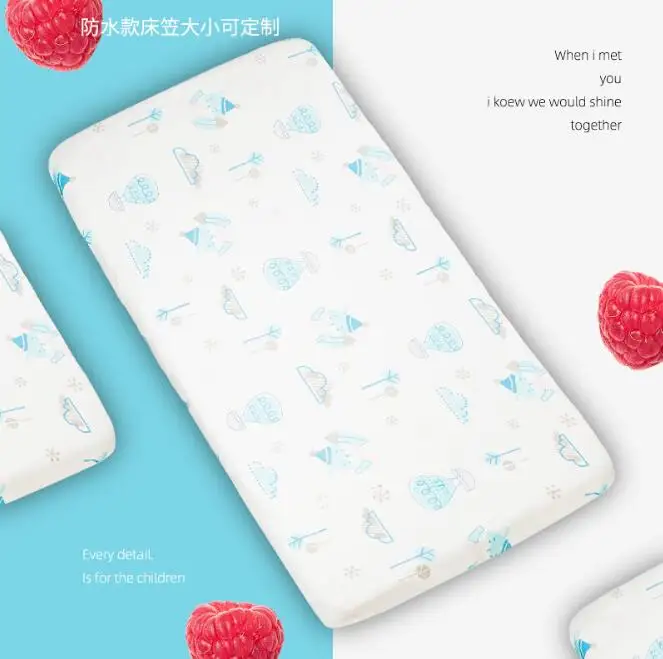 Кроватки Постельное белье 100X56cm детских простыней на кровать матрас Детские