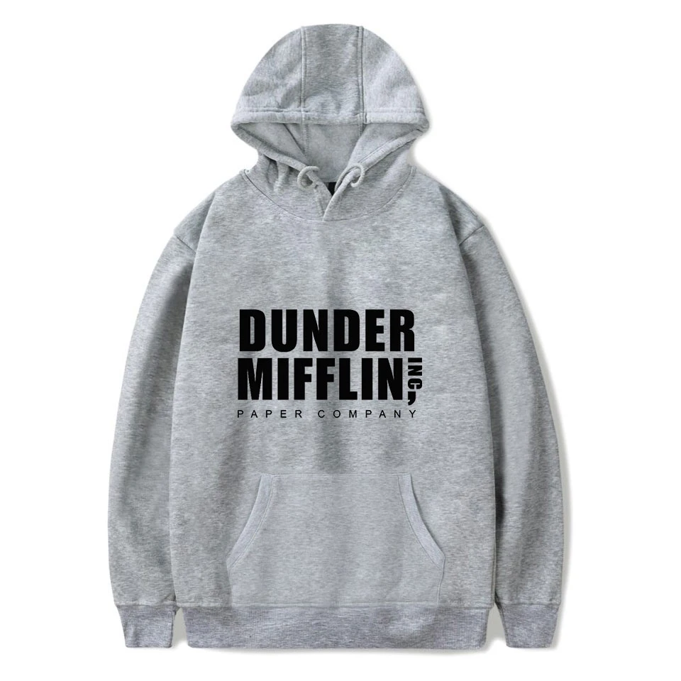 Мужские толстовки с капюшоном dulder Mifflin, толстовки для офиса, ТВ-шоу, хип-хоп худи, модные мужские толстовки, свитера, европейские размеры