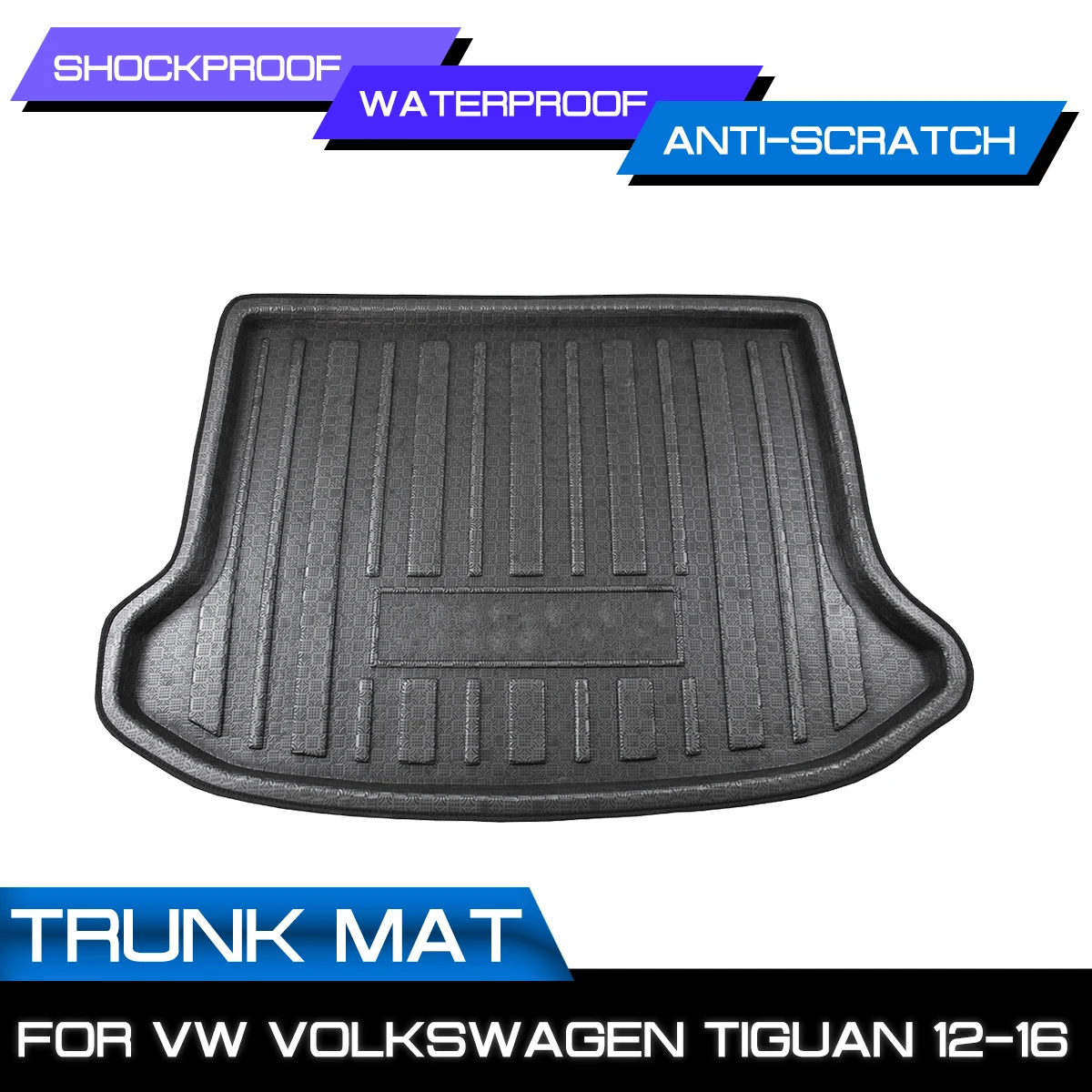 Коврик для багажника автомобиля VW Volkswagen Tiguan 2012 2016 водонепроницаемые напольные
