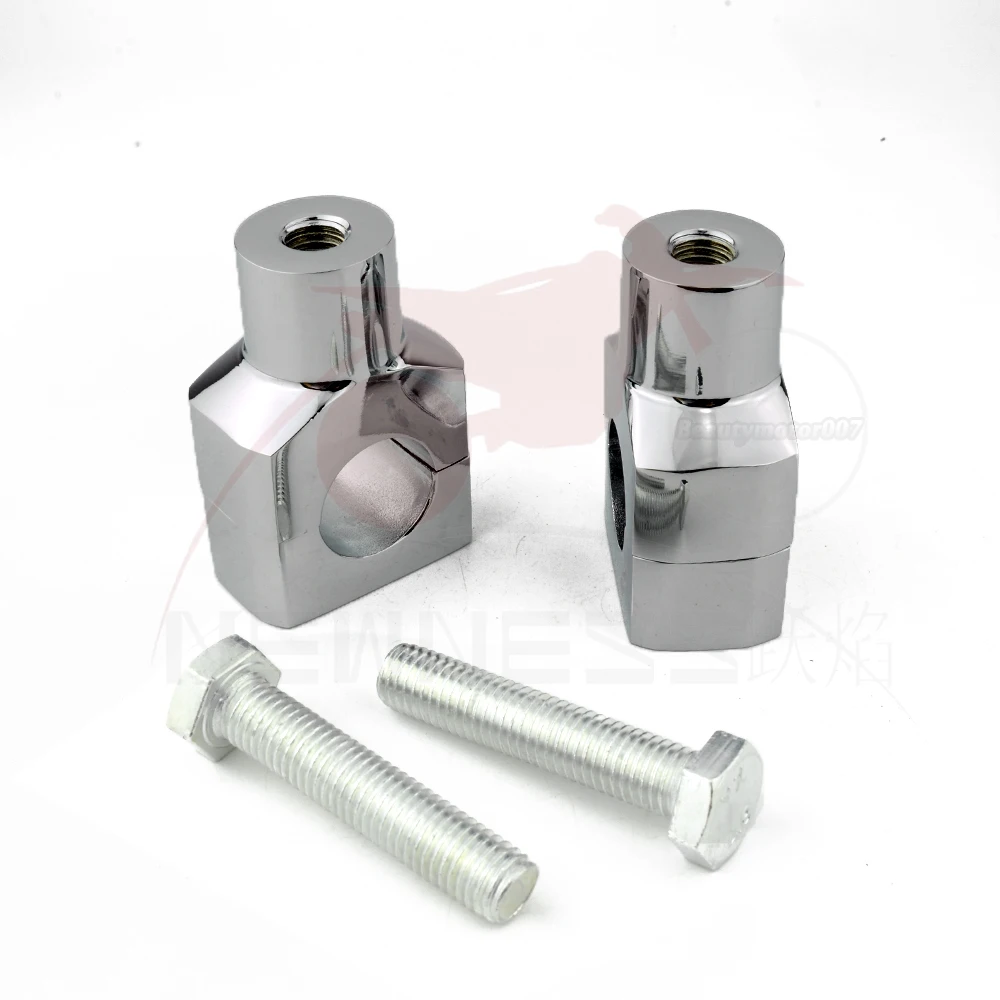 1 пара универсальные алюминиевые зажимы для Руля Мотоцикла дюйм 25 мм|Руль