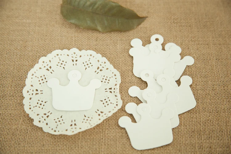 Крафт-бумажная бирка для короны подарочные бумажные карты ручной работы