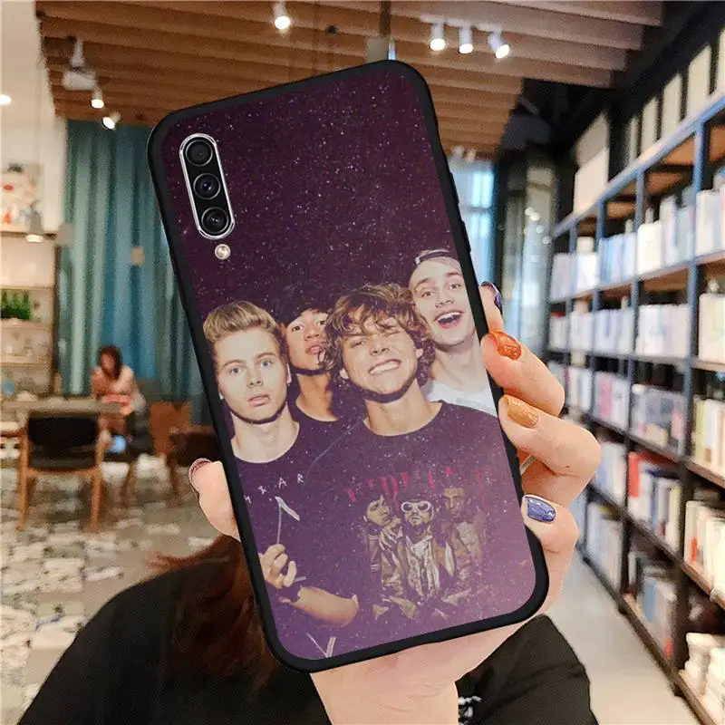 

5 Sos band fashion singer Phone Case For Samsung Galaxy M10 20 30 A 40 50 70 71 6S A2 A6 A9 2018 J7 CORE PLUS STAR S10 5G C8