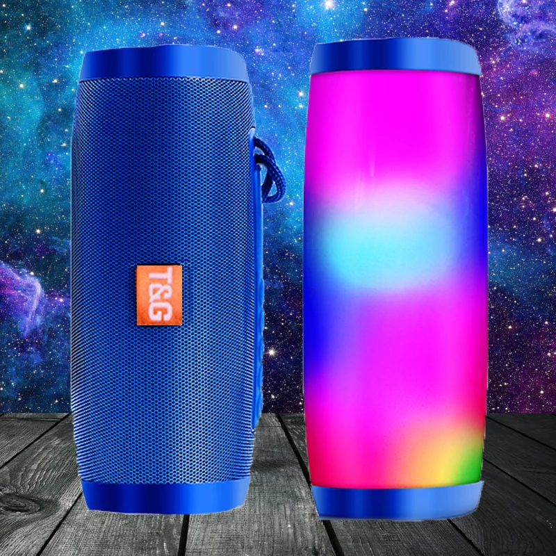 Переносная Bluetooth колонка Беспроводной Мощный бумбокс уличная Водонепроницаемая