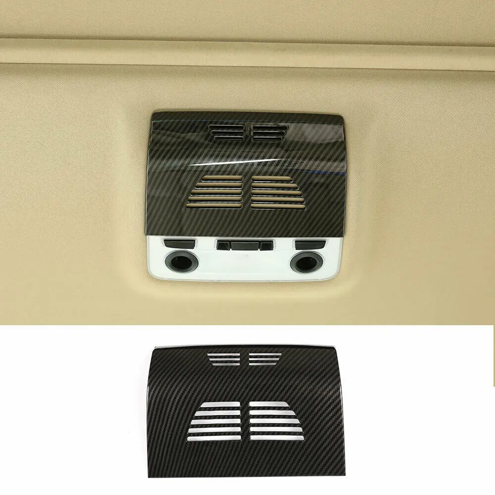 

Carbon fiber ABS Rear Roof Reading Light Lamp Cover For BMW 3 Series E90 2005-12