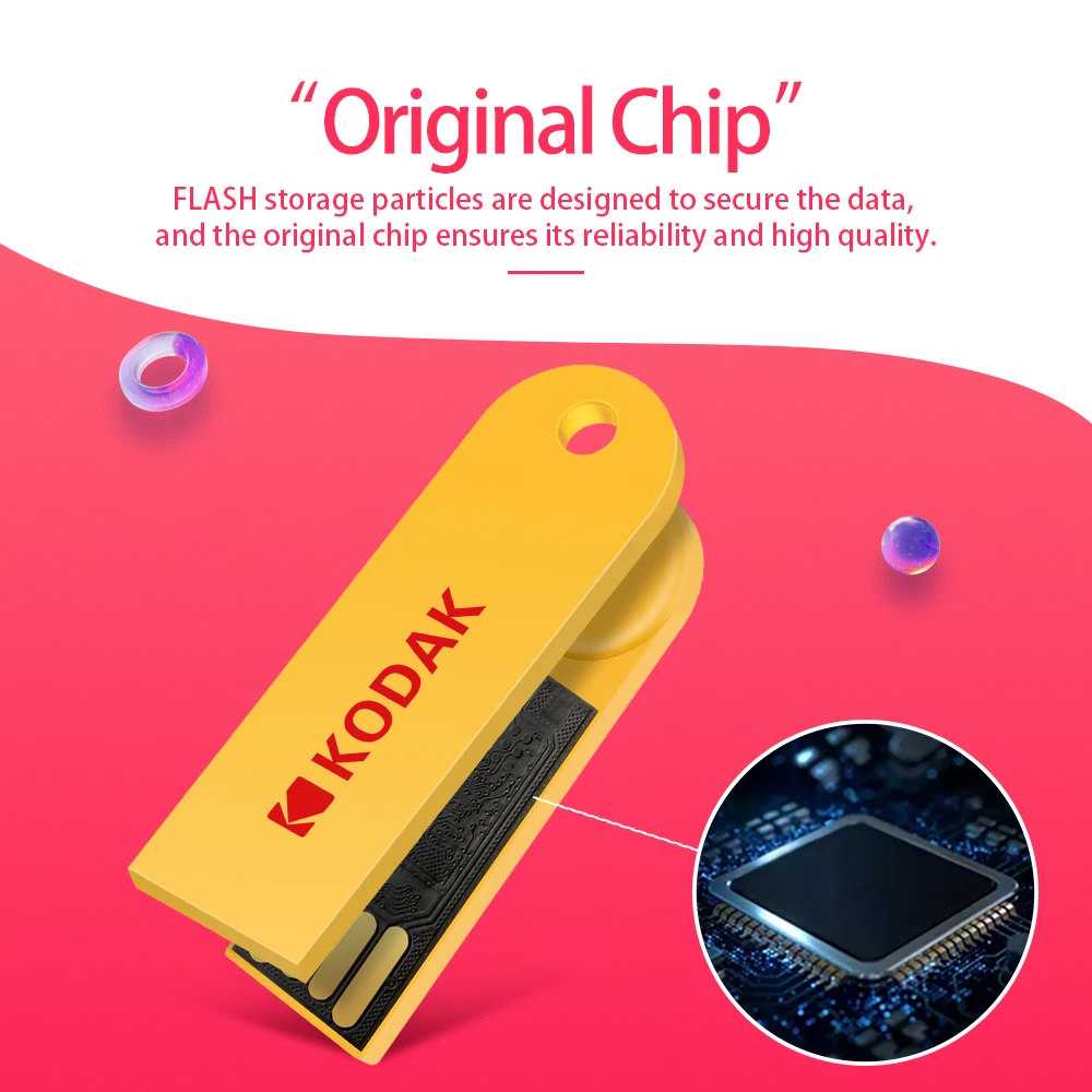 Мини металлический usb флеш-накопитель Kodak K212, 16 ГБ, 32 ГБ, 64 ГБ, флеш-накопитель, флешка, usb 2,0, флешка
