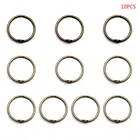 10 шт. металлический навесной кольца с отрывными листами книги связующее для скрапбукинга 