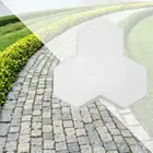 Форма для садового дорожного покрытия, отличная и прочная полипропиленовая ручная форма сделай сам для дорожек, тротуаров, кирпичей, плитки, бетона