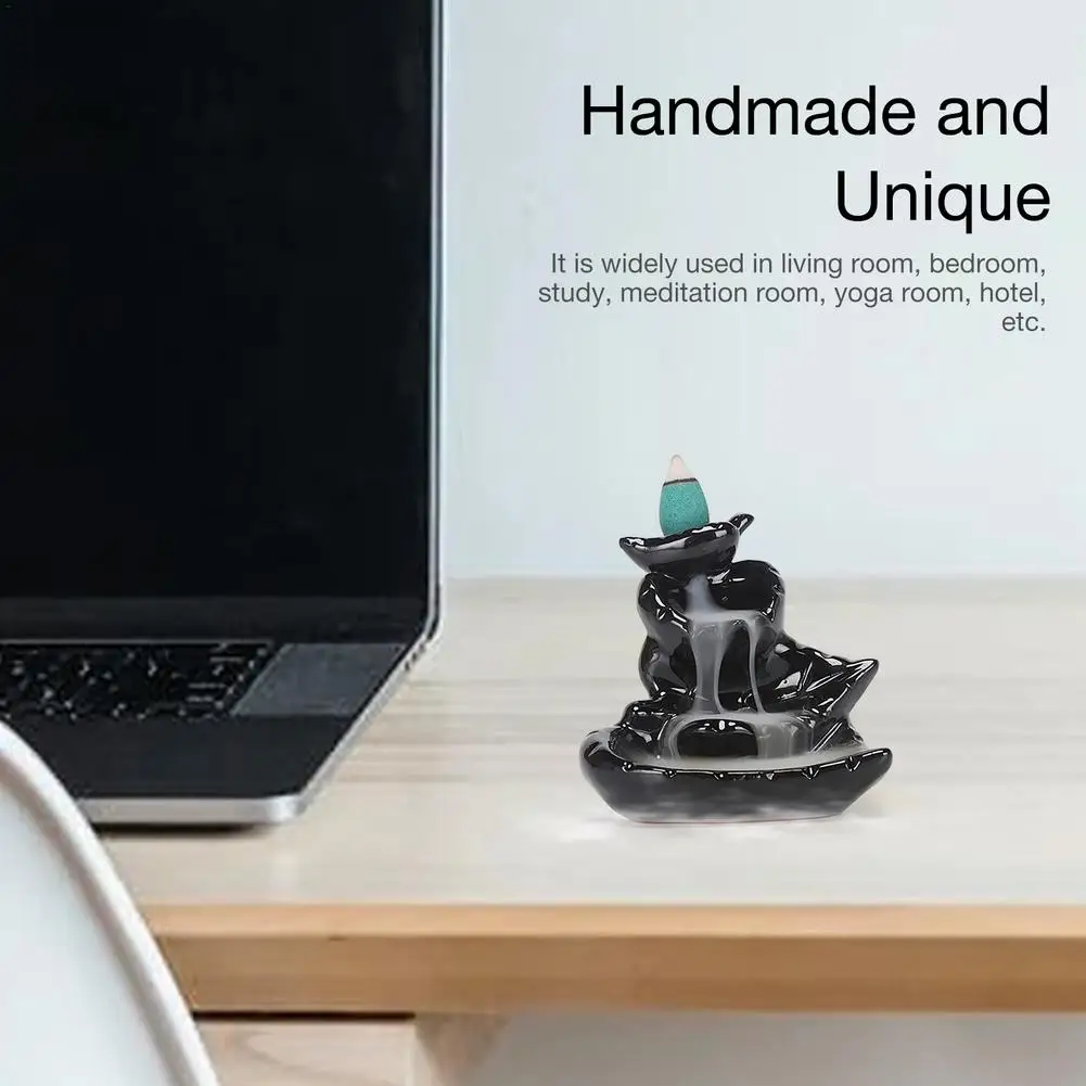 Ароматическая горелка Водопад каскадная Расслабляющая курильница широко