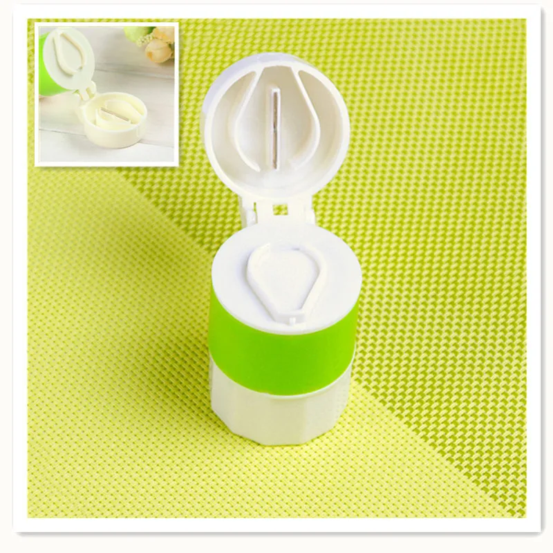 Портативный 4 слойный измельчитель таблеток в 1 чехол для разделитель