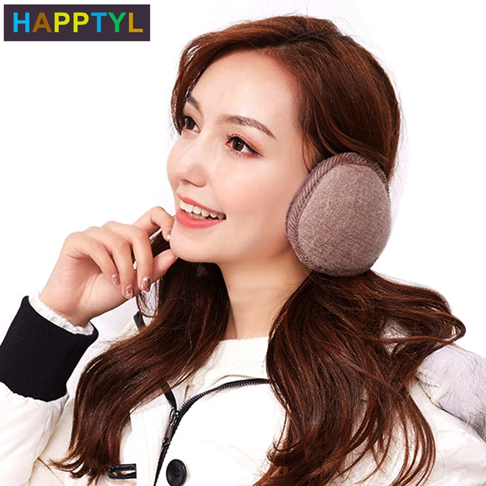 HAPPTYL 1 шт. ушные теплые унисекс классические заячьи плюшевые наушники зимние