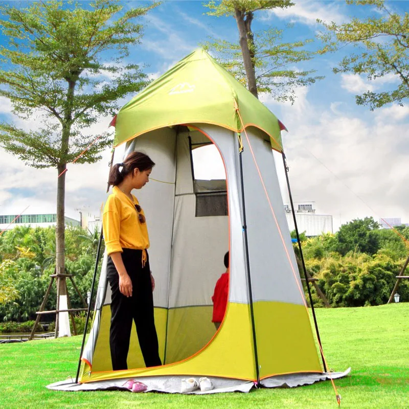 ZHUOAO Automatic 235cm Height Ultralarge Shower Beach Locker Mobile Toilet Bath Portable Tent Dressing Camping | Спорт и развлечения