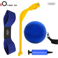 4 pcset golf swing training aid arm band trainer impact ball inflator posture motion correction for beginner practice