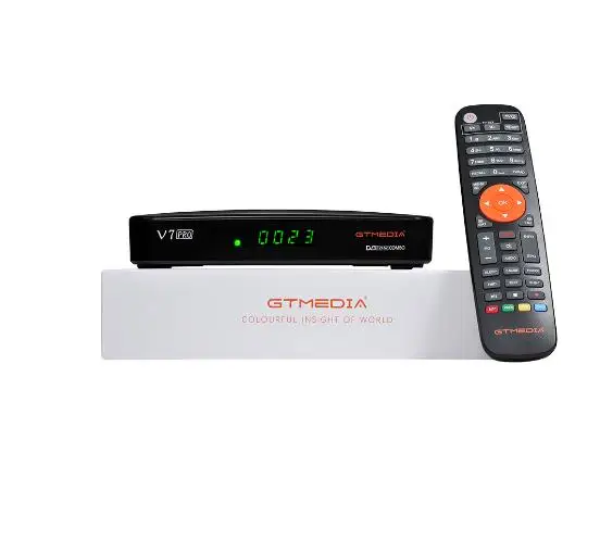 GTmedia V7 Pro 5 шт. поддержка powervu Biss key 1ptv DVB-T2 DVB-S2 спутниковый ресивер декодер DVB T2 S2 v7 plus