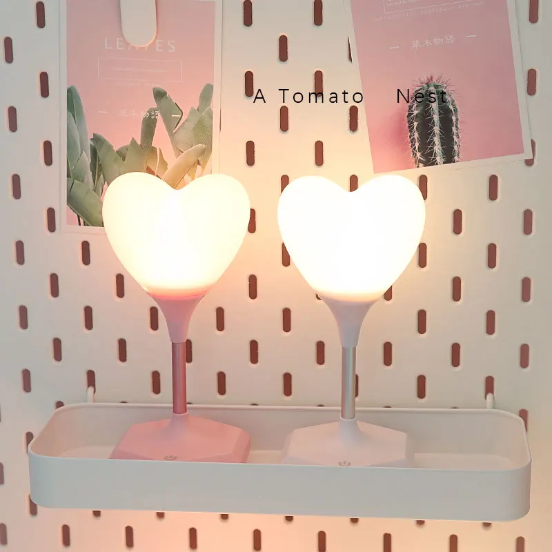 Креативная теплая Светодиодная лампа с зарядкой от USB детский ночсветильник в