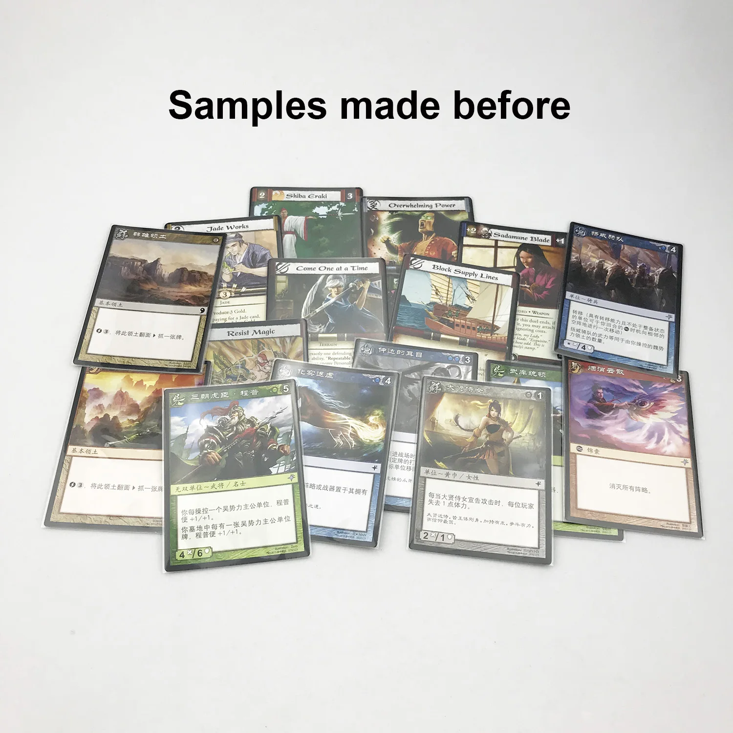 HOLO полный набор карт черное ядро прокси король игровые карты готовый BL высокое