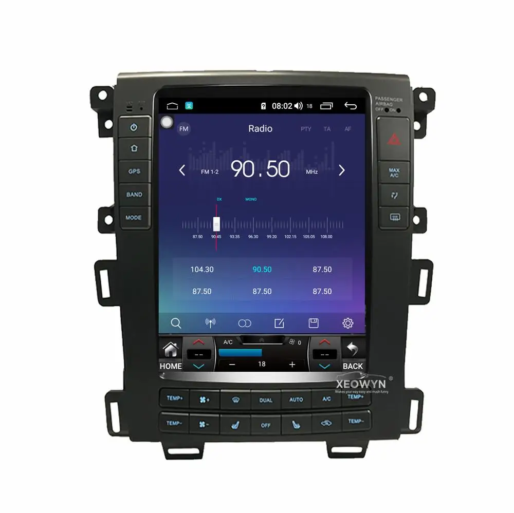 128g Android 10 головное устройство сенсорный экран Navi Стерео Мультимедиа для FORD EDGE 2009