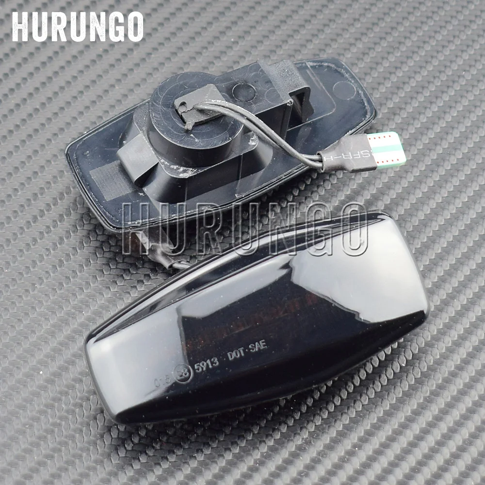 Светодиодный Динамический указатель поворота боковой габаритный фонарь для Hyundai