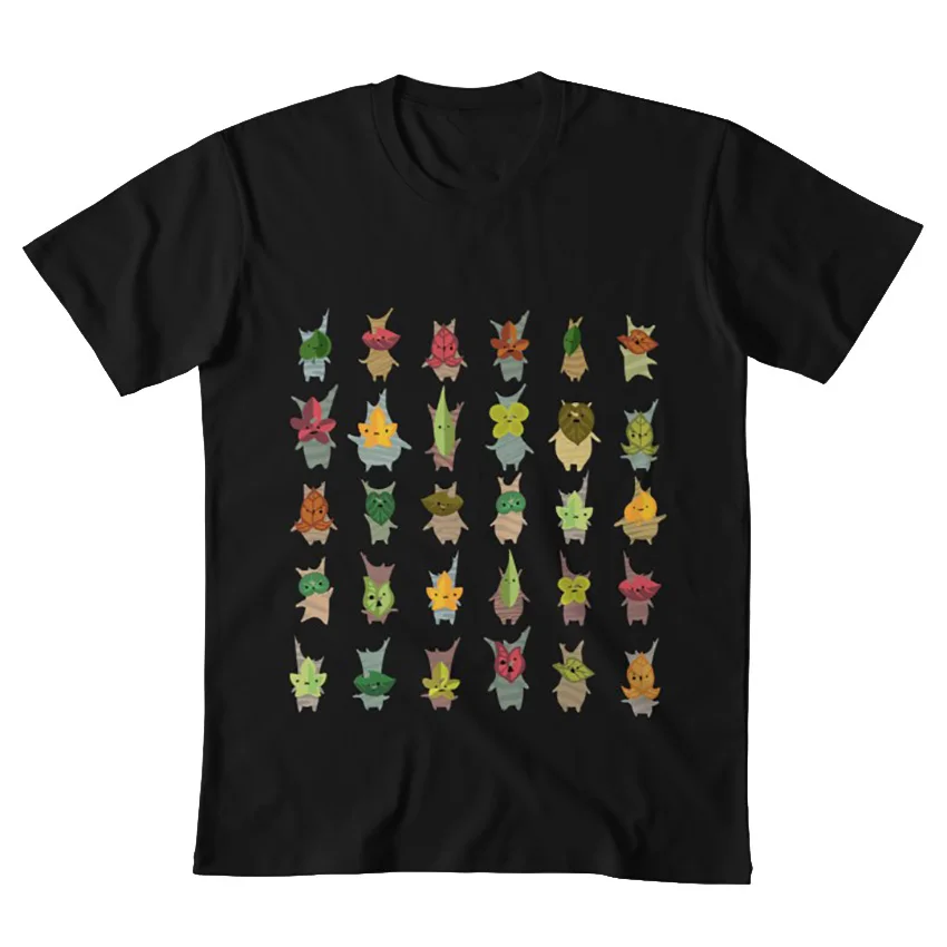 Korok вечерние футболки korok koroks legend of zelda Breathe the wild wind waker link наклейка для семян |