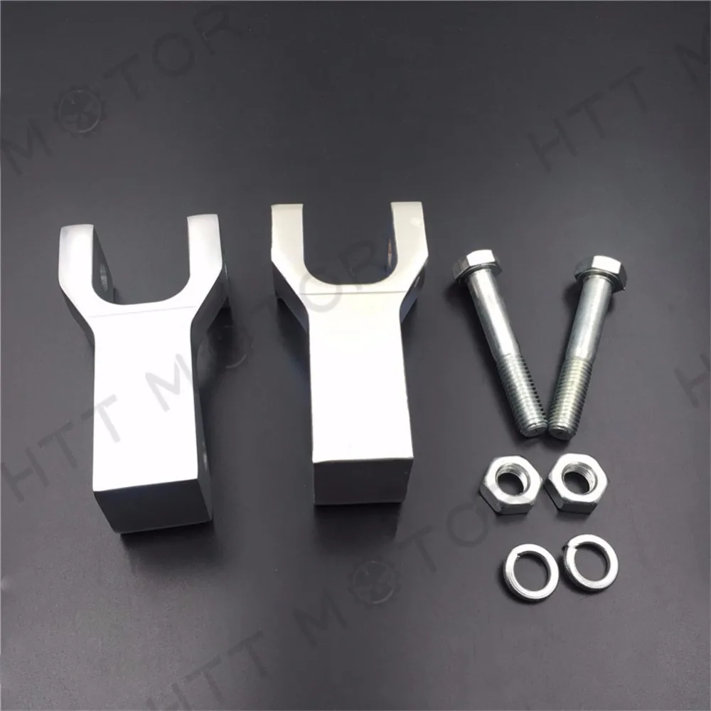 

Aftermarket free shipping motor parts Motorcycle Silver Front 3.5" Lowering Kit For Kawasaki KFX 450R (Original stock A-Arms Onl