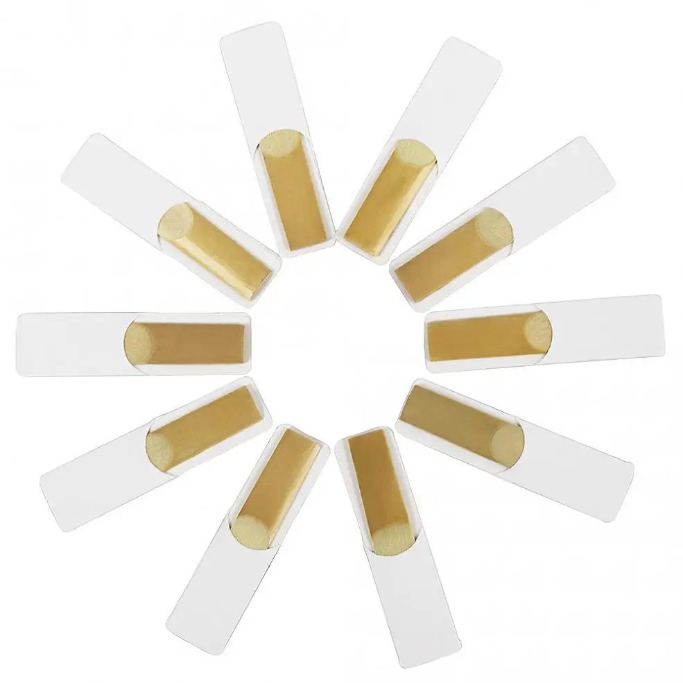 10 шт. высокое качество сопрано альт тенор Bb саксофон Рид сила тростника 2 5