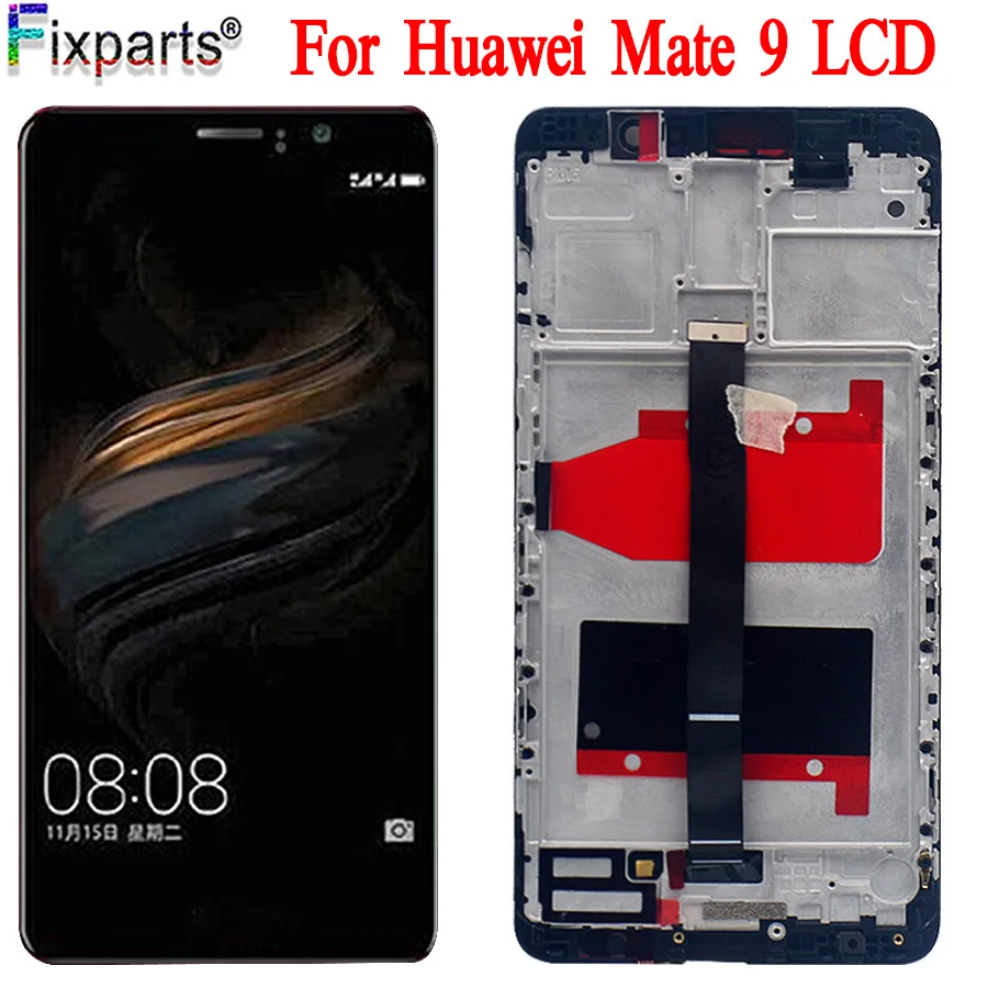 Новый ЖК-дисплей для Huawei Mate 9 + сенсорный экран дигитайзер в сборе запасные части