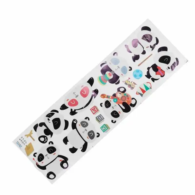 Наклейка на стену в детскую комнату наклейка сделай сам Мультяшные панды