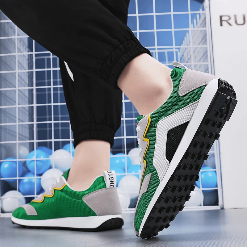 

on trainers hot informales para Male knitting shoe breathable sports sapatos casual Men men de zapatos sport spring Breathable