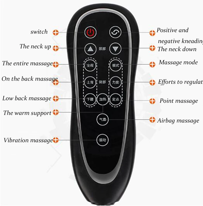 Массажное кресло 220 В для домашнего тела многофункциональный массажер шейного