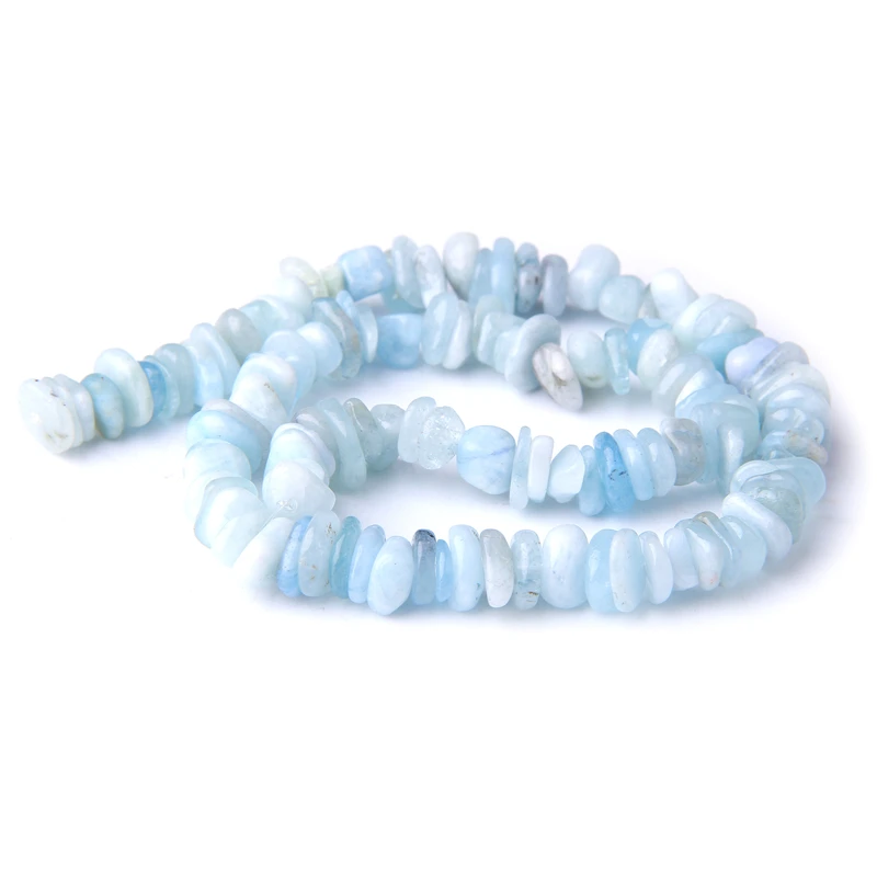 aquamarine 15," натуральные дымчатые кварцовые бусины с драгоценными камнями, крошки, крошечные нестандартные ломтики Самородок, свободные бусины для рукоделия, изготовления ювелирных изделий, женских браслетов - Цвет: aquamarine
