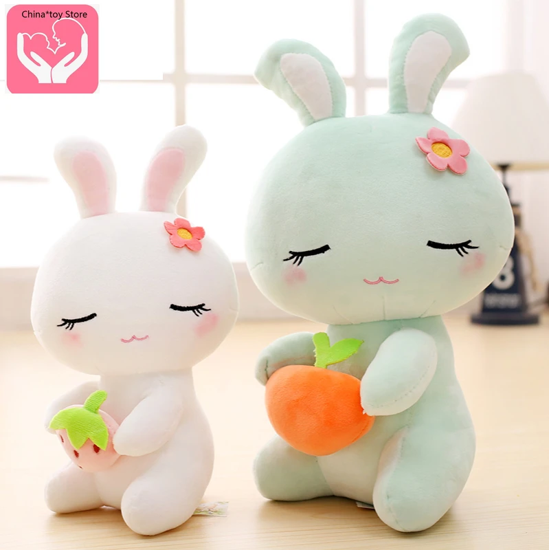 

New Super Cute Cute Rabbit Plush Toy Little White Rabbit Doll Doll Girl Heart Bursting Doll Sleeping and Hugging Girl
