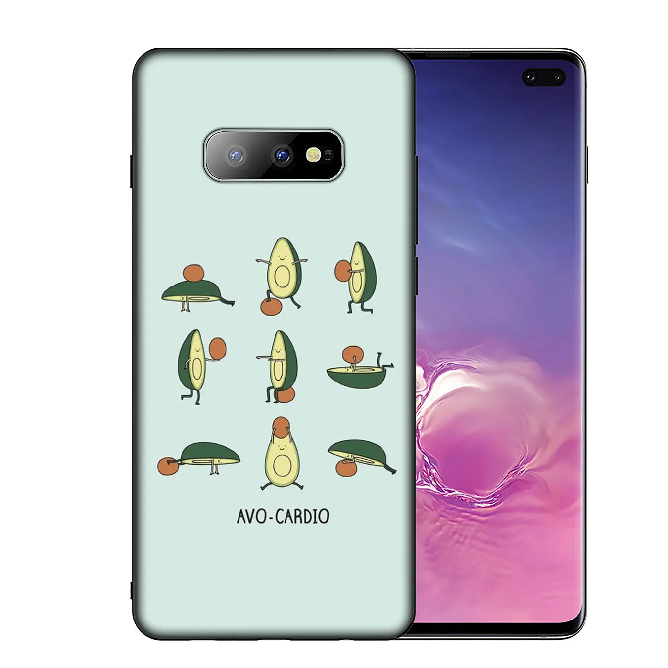 IYICAO Avo Cardio авокадо Мягкий силиконовый чехол для телефона Samsung Galaxy S20 Ultra S10 Lite S9 S8 Plus