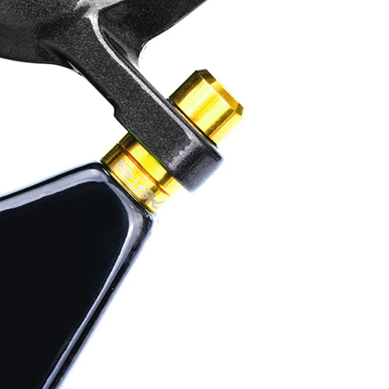 

Titanium Alloy Concave-Convex Gasket TC4 Brake Clamp Fixed Screw Gasket M6 Screw Gasket Bicycle Accessory PUZ777