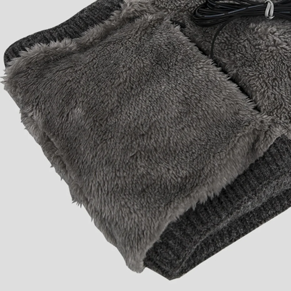 

USB Charging Autumn Winter Cycling Heating Scarf Pain Relief Portable Washable Thickened Climbing Neck Warmer Electric Outdoor